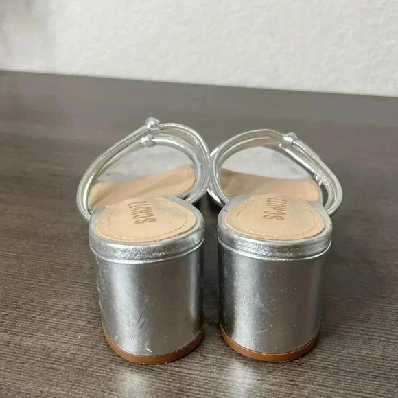 SCHUTZ  Shoes Womens Schutz
Princey Strappy Metallic Silver Size 5.5B - Picture 4 of 11